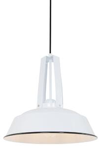 Mexlite - lampada a sospensione - Eden - bianco - metallo - Ø 42cm - E27 - 7704W