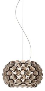 Lampada a sospensione Foscarini, Grigio, Sala da pranzo, Vetro