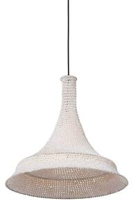 Anne Lighting - lampada a sospensione - Marrakesch - bianco - corda - Ø 50cm - E27 - 3394W