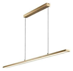 Lampada a sospensione LIGHT-POINT, Dorato / Ottone, Sala da pranzo, Alluminio
