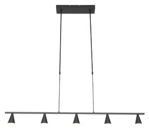Steinhauer - lampada a sospensione - Vortex - nero - metallo - lampada di design - LED - 3066ZW