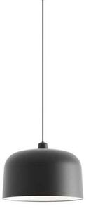 Lampada a sospensione Luceplan, Nero, Sala da pranzo, Metallo