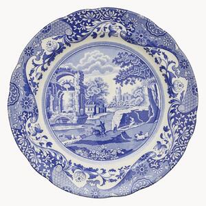 Set di 4 piatti piani Blue Italian