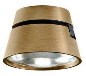 Plafoniera LIGHT-POINT, Dorato / Ottone, Soggiorno, Alluminio