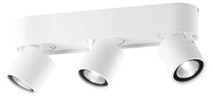 Plafoniera LIGHT-POINT, dimmerabile, Bianco, Cucina, Alluminio