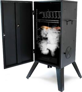 Eurocatch Shadow Chef Smoker – Forno affumicatore – Camera di affumicatura – Include termometro – Ganci per affumicatura – Griglie per barbecue