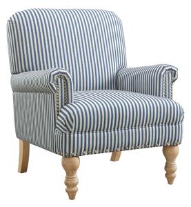 Poltrona in lino blu Jaya - Støraa