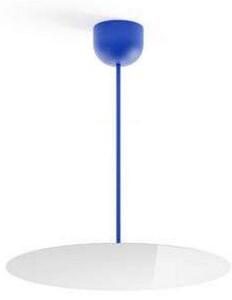 Millimetro Plafoniera H53 Ø50 Royal Blue/Mirror