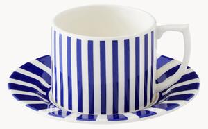 Set di 4 tazze e piattini da tè Steccato