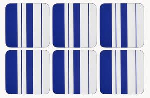 Set di 6 sottobicchieri Steccato