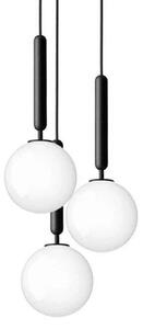 Lampadari Nuura Aps, Miira 3, dimmerabile, Grigio, Sala da pranzo, Metallo, Scandinavo