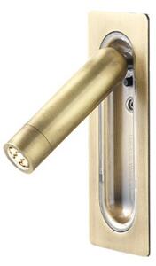 Applique da parete MARSET, Bronzo / Ottone anticato, Camera da letto, Alluminio