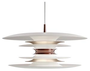Lampada a sospensione Belid, dimmerabile, Bianco, Soggiorno, Metallo