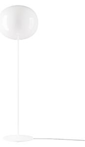 Lampada da terra Lodes, Bianco, Soggiorno, Vetro