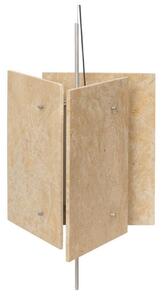 Lampada a sospensione ferm LIVING, Beige, Sala da pranzo, Pietra