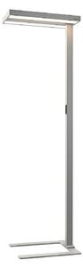 Lampada da terra Arcchio, Logan Ultra, dimmerabile, Metallizzato, Studio / Ufficio, Alluminio, Moderno