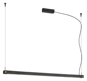 Lampada a sospensione SLV, Noya PD, dimmerabile, Nero, Soggiorno, Metallo, Moderno
