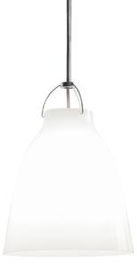 Lampada a sospensione FRITZ HANSEN, Caravaggio P2, dimmerabile, Bianco, Soggiorno, Vetro, Design