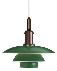 Lampada a sospensione Louis Poulsen, PH 3 1/2-3, dimmerabile, Verde, Soggiorno, Metallo, Design
