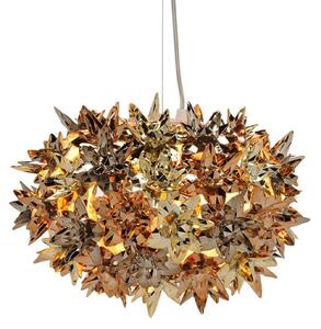Lampada a sospensione Kartell, Bloom S2, Dorato / Ottone, Soggiorno, Plastica, Design