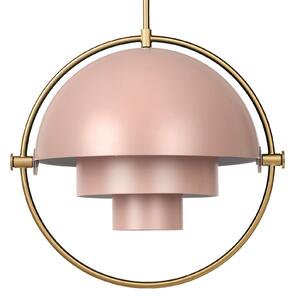 Lampada a sospensione GUBI, Multi-Lite, dimmerabile, Dorato / Ottone, Soggiorno, Metallo, Design