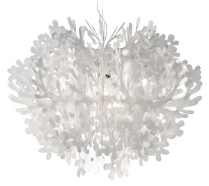 Lampada a sospensione Slamp, FIORELLA, dimmerabile, Bianco, Soggiorno, Plastica, Design