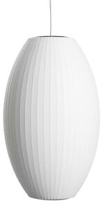 Lampada a sospensione HAY, Nelson Cigar Bubble, dimmerabile, Bianco, Soggiorno, Plastica, Design