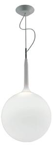 Lampada a sospensione Artemide, Castore, dimmerabile, Bianco, Soggiorno, Vetro, Design