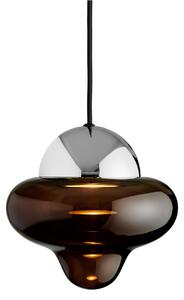 Lampada a sospensione DESIGN BY US, Nutty, dimmerabile, Marrone / Ruggine, Soggiorno, Vetro, Design