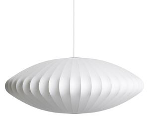 Lampada a sospensione HAY, Nelson Saucer Bubble, dimmerabile, Bianco, Soggiorno, Plastica, Design