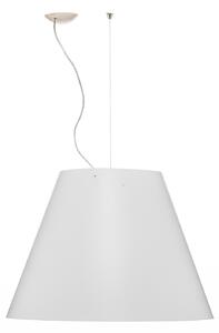 Lampada a sospensione Luceplan, Grande Costanza, Bianco, Soggiorno, Plastica, Design