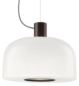 Lampada a sospensione FLOS, Bellhop Glass S2, dimmerabile, Bianco, Soggiorno, Vetro