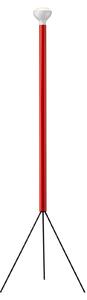 Lampada da terra FLOS, Luminator, dimmerabile, Rosso, Soggiorno, Metallo