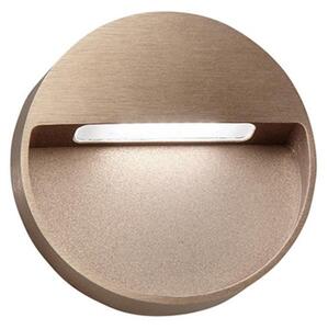 Applique da parete LIGHT-POINT, Bronzo / Ottone anticato, Terrazza, Alluminio