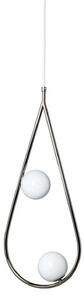 Lampada a sospensione Pholc, Metallizzato, Soggiorno, Metallo