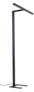 Lampada da terra Arcchio, Jolinda, dimmerabile, Nero, Studio / Ufficio, Alluminio, Moderno