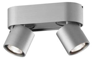 Plafoniera LIGHT-POINT, dimmerabile, Metallizzato, Soggiorno, Alluminio