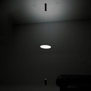 Lampada a sospensione Martinelli Luce, Coassiale, Nero, Soggiorno, Metallo, Design