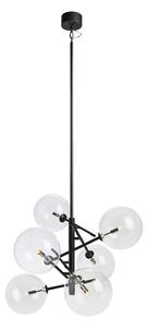 Lampada a sospensione Markslöjd, Andrew, Nero, Soggiorno, Metallo, Scandinavo
