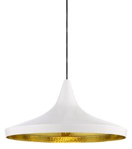 Lampada a sospensione Tom Dixon, Bianco, Soggiorno, Ottone
