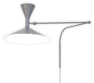 Applique da parete Nemo Lighting, Lampe de Marseille, Grigio, Soggiorno, Metallo