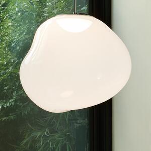 Lampada a sospensione Tom Dixon, Melt, dimmerabile, Bianco, Soggiorno, Plastica, Design