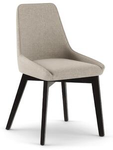 Sedia Imbottita , telaio in Legno Massello di Noce Modello VERA Dimensioni 62x49,8x h 87 cm colore colore Beige