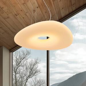 Stilnovo Lampada a sospensione Mr. Magoo, dimmerabile, Bianco / Opale, Soggiorno / Sala da pranzo, Plastica, Design, Lampada a sospensione