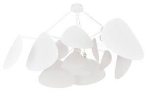Lampada a sospensione MARKET SET, Screen, dimmerabile, Bianco, Soggiorno, Carta / Cartone, Design