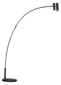 ByRydens 4100920-4002 - Lampada con piedistallo PULS 2xGU10/5W/230V nero