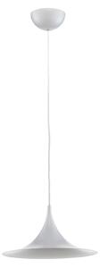 Lampada a sospensione GUBI, Semi, dimmerabile, Bianco, Soggiorno, Metallo, Design