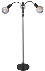 Lampada da terra Halo Design, Nero, Soggiorno, Metallo