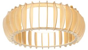 Plafoniera scandinava beige 40 cm con LED - Monte
