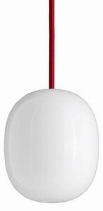 Lampada a sospensione Piet Hein, Bianco, Sala da pranzo, Vetro